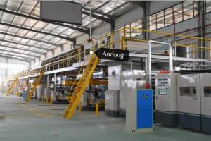 China High Speed Packing Box Corrugated Carton Cardboard Production Line wholesale