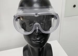 China Transparent Splash Proof Glasses Polycarbonate Lenses Custom Safety Goggles wholesale