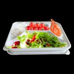 Lightweight Eco Friendly Disposable Tableware Pla Food Container Heat Resistance