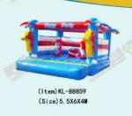 Inflatable Obstacle Course Bounce House For Children'S Entertainment