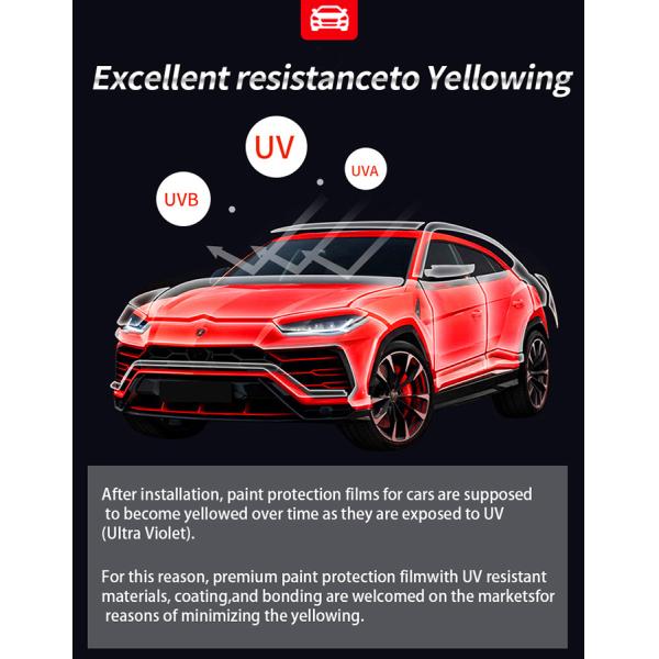 UV99 Self Healing Paint Protection Film TPH PPF 1.52*15m TPU Car Paint Protection Film