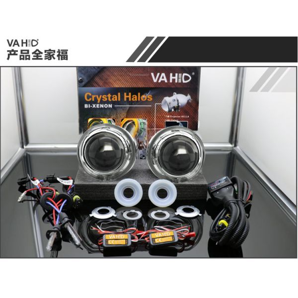 CH36 3.0inch Crystal angel eye Bixenon Car hid xenon projector kit
