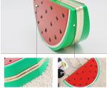 Lemon fruit watermelon creative fashion acrylic shoulder bag