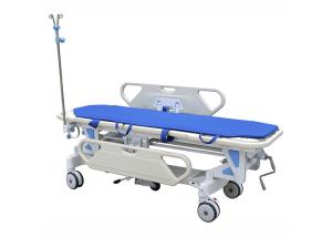 China Adjustable Medical Patient Transfer Trolley Manual Hospital Ambulance Stretcher wholesale