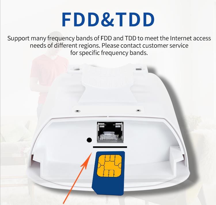 MT7628NN Chipset 4G Outdoor Router H5B 4g Router With Sim Card
