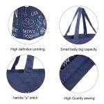 12oz Red Blue Cotton Shopping Custom Packaging Bag
