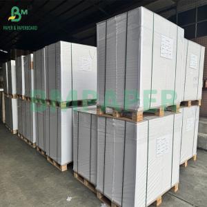 China 295gsm 325gsm Double Side White Paper Frozen Food Cards Board wholesale