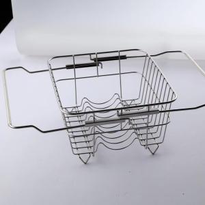 China single tier retractable stainless steel kitchen dish rack wholesale
