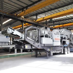 China High Speed 250kw Mining Crushing Equipment Mobile Jaw Crusher HX1149HD98 wholesale