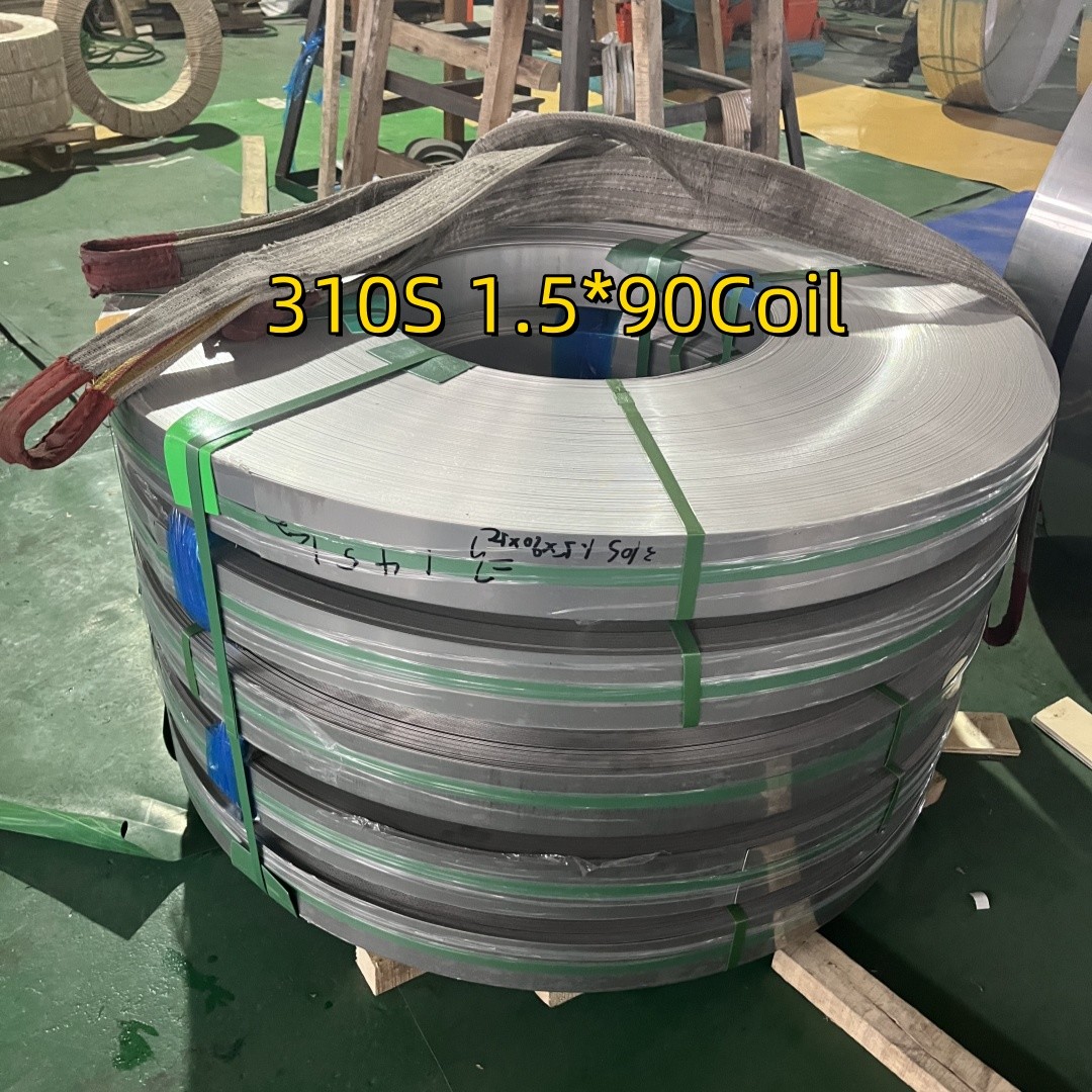 Grade 310S/1.4845/UNS S31008 AISI 310S Stainless Steel Coil Cold Rolled For Boiler High Temperature Resistance.