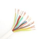 Soft 3*0.3mm 3*0.5mm 3*0.75mm PVC Insulated Wire Cable Copper Core