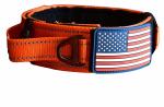 Metal Buckle Military Dog Collar Nylon Reflective K9 Quick Release Fit All
