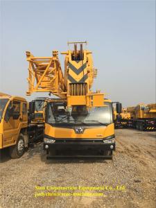 China Yellow Telescopic Truck Crane 50t Boom Hydraulic Mobile Truck Crane QY50KA wholesale