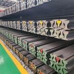 50.8mm/63.5mm/69.85mm/79.37mm Bottom Width GB Railroad Steel Rail 43kg/m 50kg/m