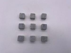 China Cubic Reusable Whiskey Stones Soapstone Cool For Drinks wholesale