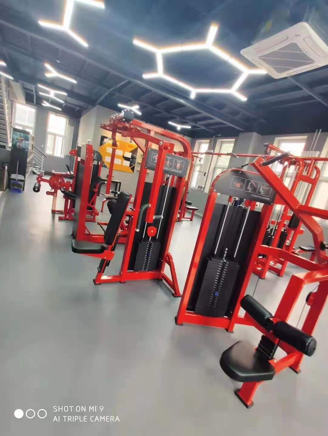 Chest Fly Rowing Squat Rack Multi Function Smith Machine Sport Fitness Equipment