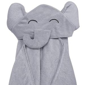 China Premium Bamboo Kids Microfiber Towel , Baby Hooded Bath Towel wholesale