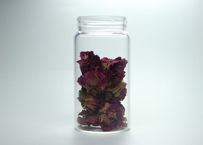 High Temperature Resistant High Security High Borosilicate Glass Jar
