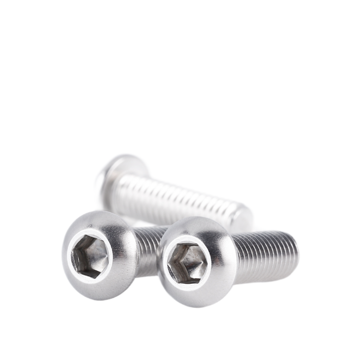 Button Head DIN 7380 SS304 A2-70 Stainless Steel Hex Socket Machine Screw Original