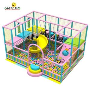 China Yellow LLDPE Playground School Soft Play Equipment Indoor For Children wholesale