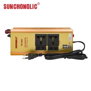 China 500va Modified Sine Wave Car Inverter Socket Converter With Charger 12v To 220v wholesale