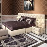 Matted Double King Size Bed 3.2x2.2m Modern Bedroom Furniture Sets