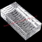 200x100x50mm Solid Glass Block Clear Building Decorative Crystal Brick