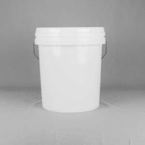 China 14L Polypropylene Empty Fertilizer Bucket Plastic Beach Bucket Stackable wholesale