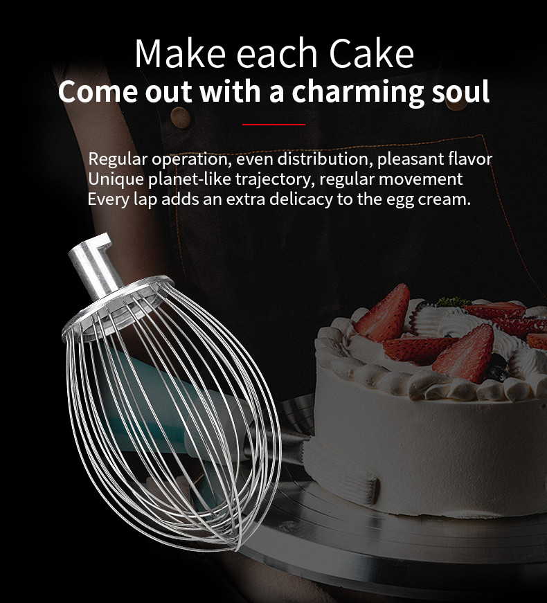 10L Heavy Duty Mixer For Pastry Baking Cake Machine