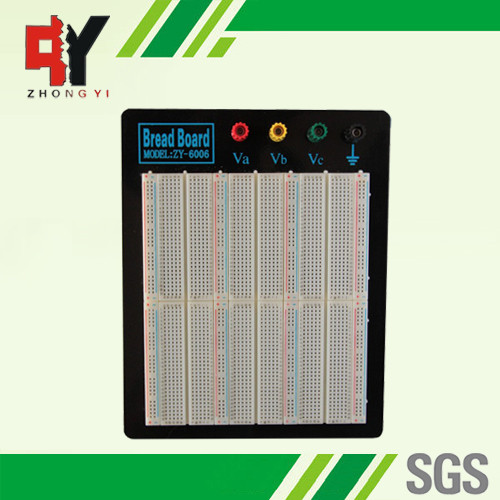 ABS Plastic Reusable Solderless Breadboard Kit With Aluminum Plate