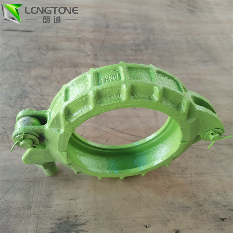 DN100 4in Forged steel Concrete Pump Clamp Snap CE certification