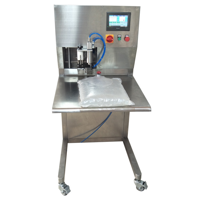 YGT Semi-Automatic 1-25L Non-Aseptic BIB Filler For Fruit Jiuce/Milk/Oil With PLC SUS304/316 Made In China