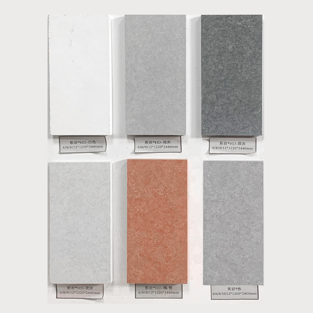 Calcium Silicate Raw Materials Wood Grain Cement Board Siding for House Exterior Wall
