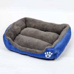 China Manufacture All Season Soft Comfortable Breathable Dog Sofa Bed Dog Nest Large Accessories Rectangle Pet Bed For Dog Cat wholesale