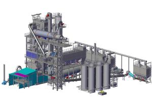 China Advanced Airport Asphalt Recycling Machine Environmental Friendly wholesale