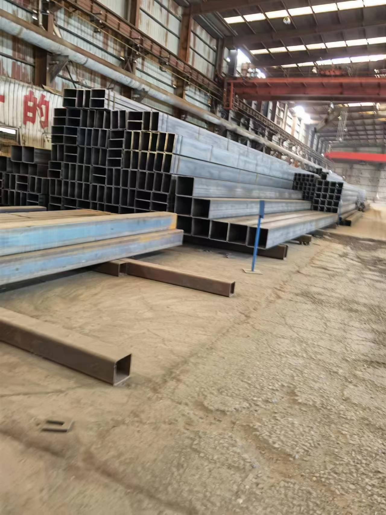 Non-oiled ASTM A500 Steel 100x100 Galvanized Square Tube Hollow Section Rectangular Pipe