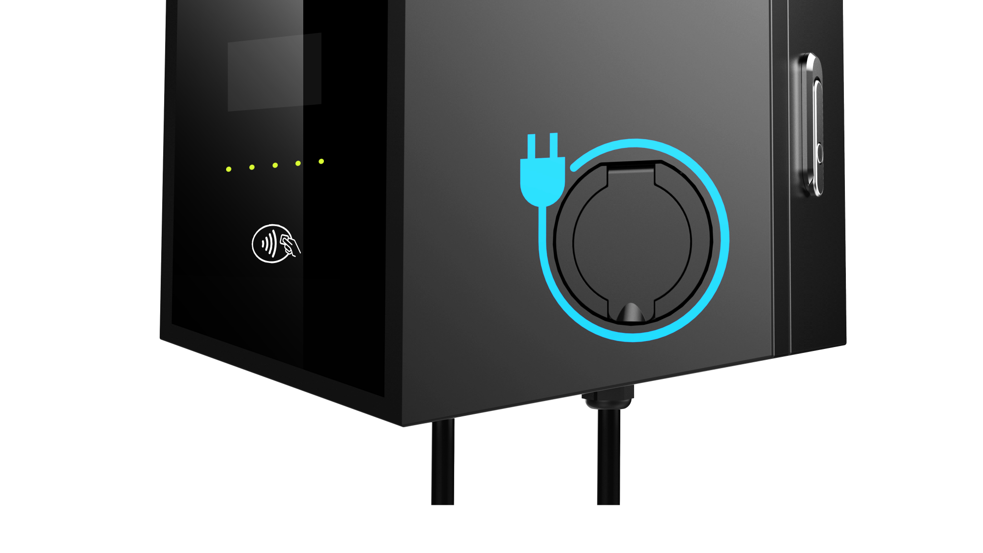 Three Phase 22KW 32A OCPP 1.6J Commercial EV Charger
