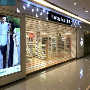 China SS 201 Durable Glass Roller Shutter With 12mm Tube wholesale
