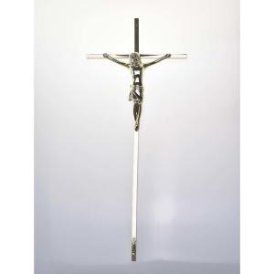 China ABS Material Jesus On A Crucifix , Electronic Plating Casket Cross SGS Approved wholesale