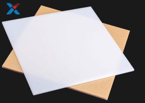 China 2mm Frosted White Acrylic Sheet Double Sided Matte Plexiglass Panels wholesale