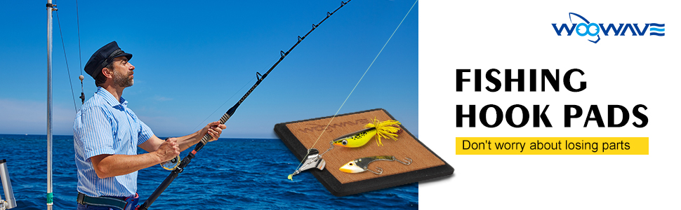 Occasion Lakes Rivers EVA Fishhook Pad with Marine Grade Anti-Slip Design