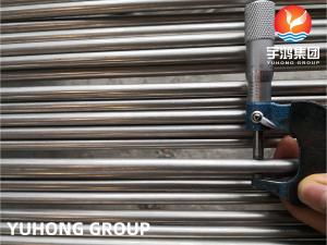 China Stainless Steel Welded Tubes ASTM A249 TP316L Boiler Heat Exchanger Condenser wholesale