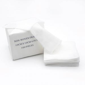 China Medical High Clean Non Sterile Non-Adherent 4 X 4 Gauze Dressing For Wounds Non Woven Gauze Pads wholesale