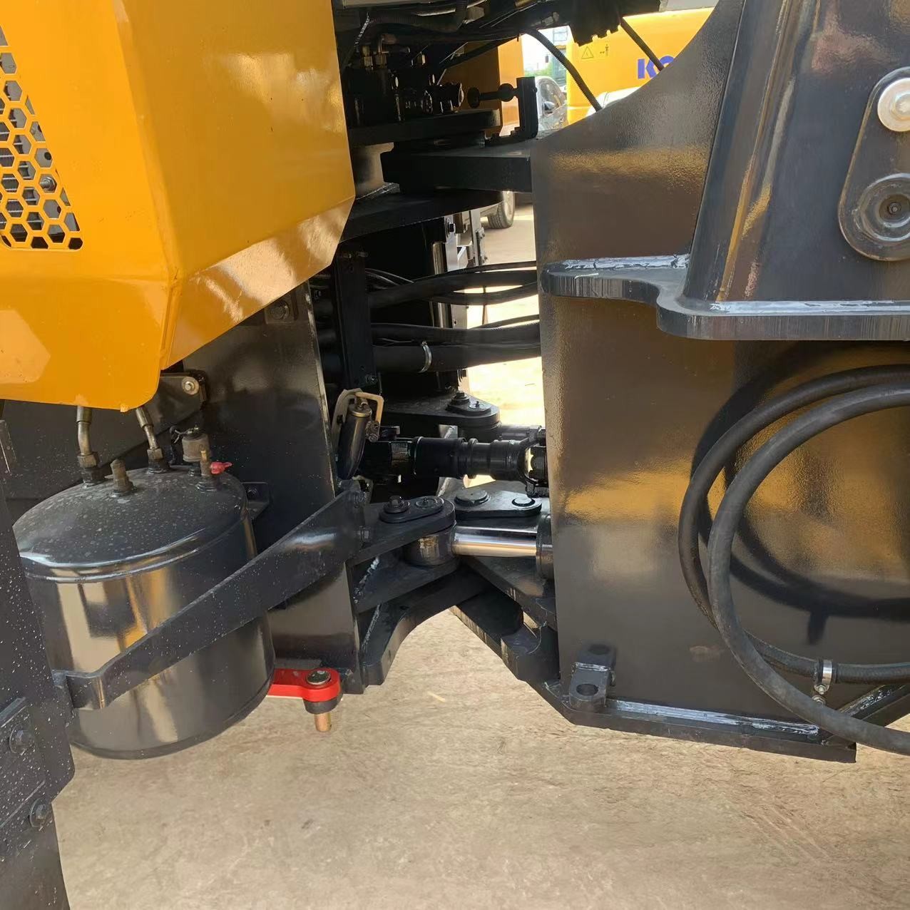 162kW Used Wheel Loader XCMG LW500KV 17 ton Weichai Engine
