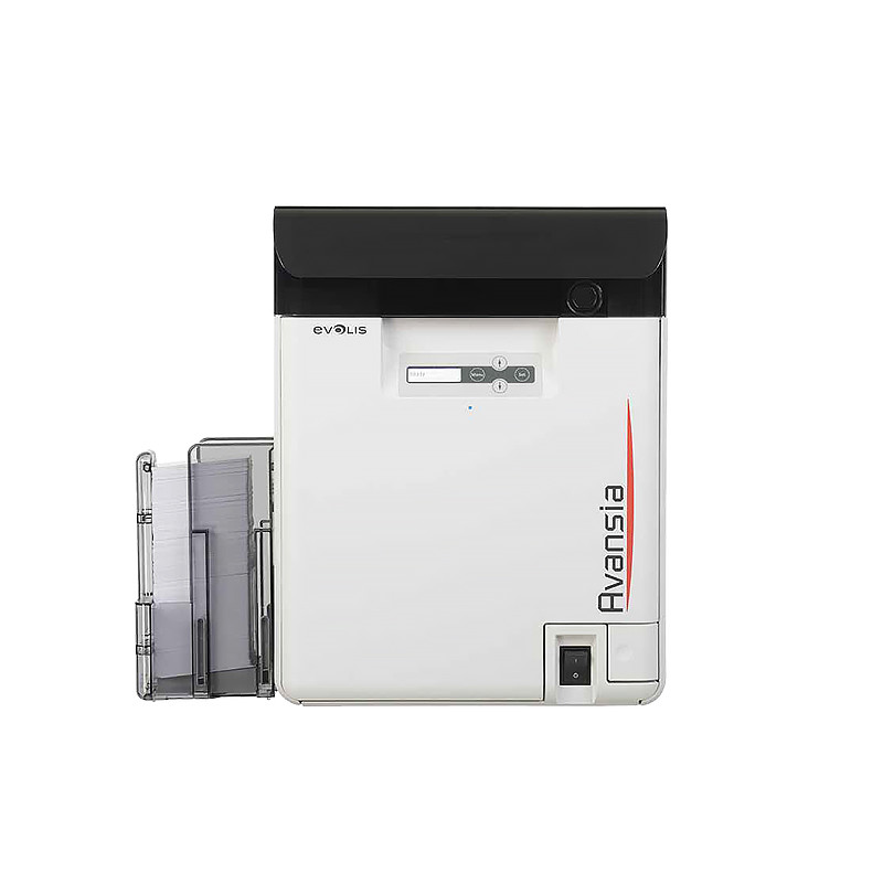 Double Sided ID Card Printer Machine 600 Dpi Retransfer Card Printer