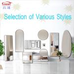 Glass Mirror for Large Bathroom Fashion Luxury Arch Full Length Large Bedroom