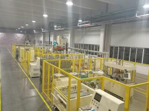 China 1KHZ Fully Auto Welding Machine Stainless Steel Aluminum Zinc Oven Liner Production Line wholesale