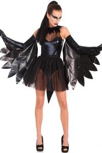 China Dark Raven Swan Dance Halloween Adult Costumes Fairies For Party Christmas wholesale