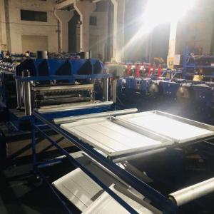 China Truss Shelf Panel Rolling Forming Machine Glazed Q235 Steel wholesale