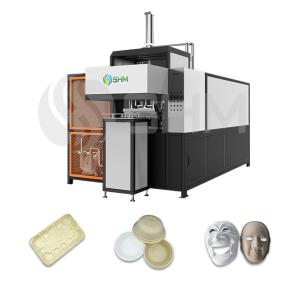 China Bagasse Pulp Molding Machine Thermoforming Pulp Tableware Machine wholesale